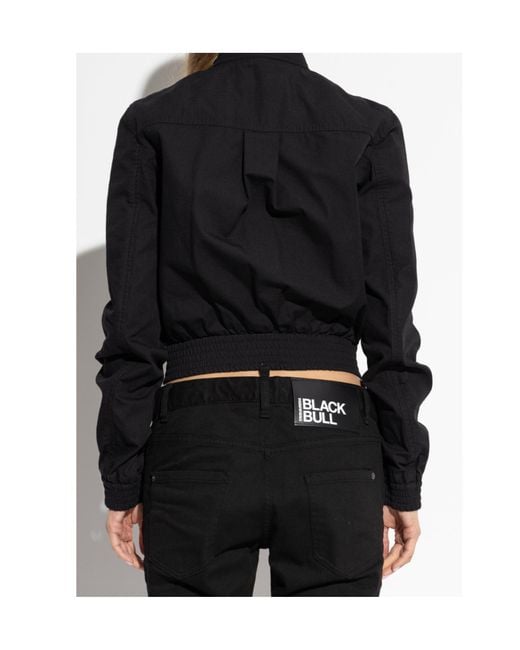 DSquared² Black Icon New Generation Double Pocket Bomber