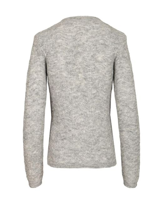 P.A.R.O.S.H. Gray Crewneck Jumper