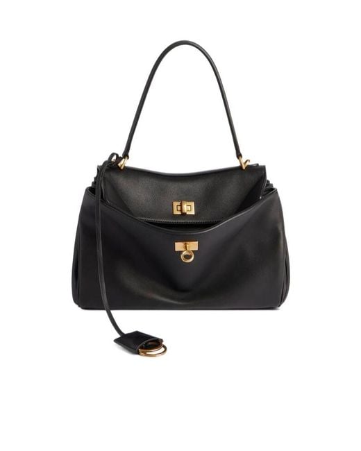Balenciaga Black Rodeo Small Top Handle Bag