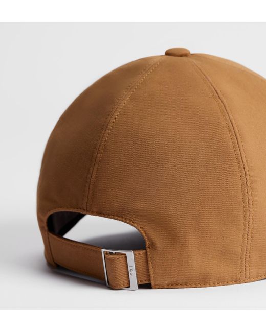 Dior Brown Crafty Cap for men