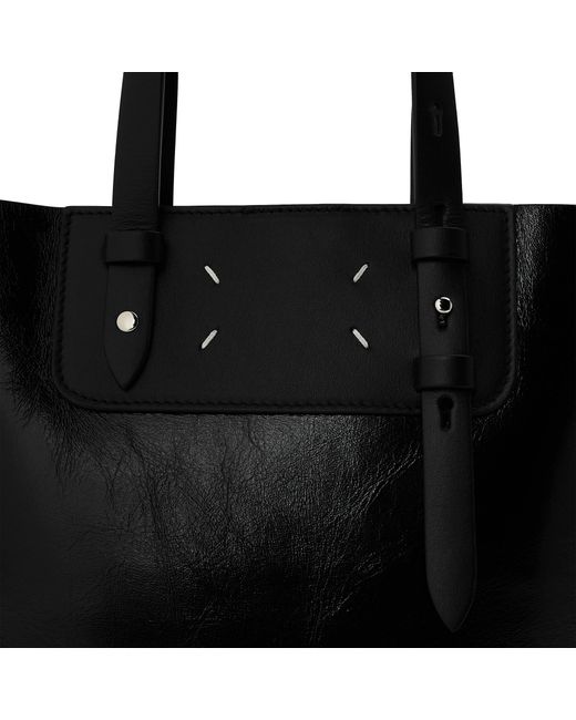 Maison Margiela Black Vertical Tote Bag