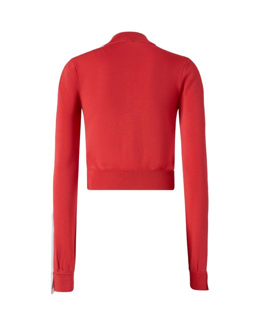 Pinko Red Cropped T-Shirt