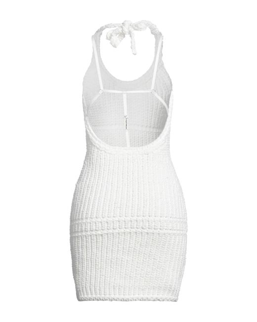 Jacquemus White Sheath Dresses