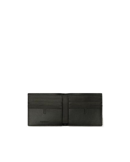 Burberry Blue City Check Bifold Wallet for men