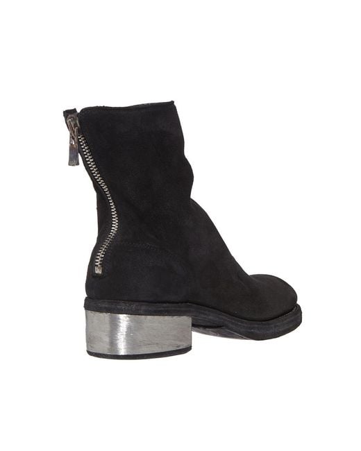 Guidi Black Ankle Boots
