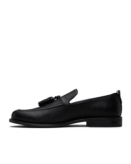 Boss Black Tassel Loafers for men