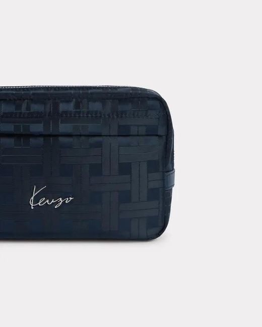 KENZO Blue Mura Belt Bag for men