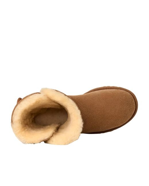 Ugg Brown Bailey Tie Ankle Boots