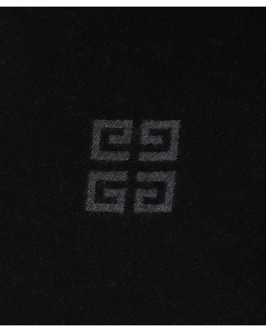 Givenchy Black Logo Scarf for men