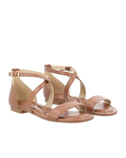 MICHAEL Michael Kors Pink Alexa Flex Strap Sandals