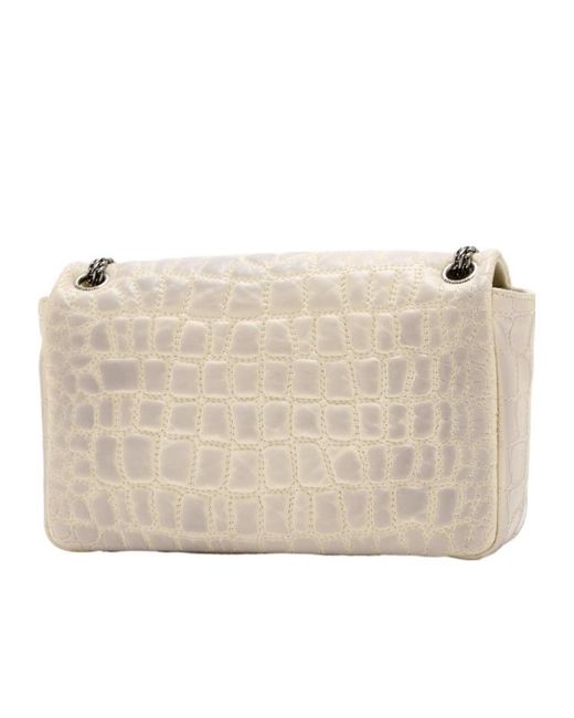 Balenciaga Natural Shoulder Bag Clem Bow Small