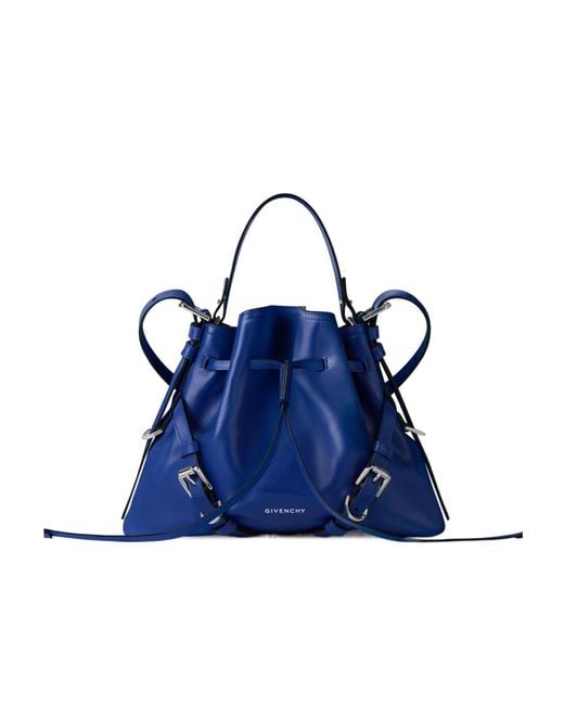Givenchy Blue Small Voyou Bucket Bag