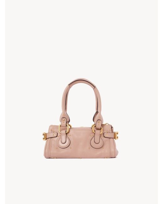 Chloé Pink Chloé Paddington Small Top Handle Bag