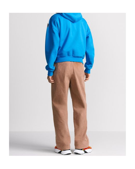 Dior Blue And Lewis Hamilton Cd Diamond Hooded Sweatshirt for men
