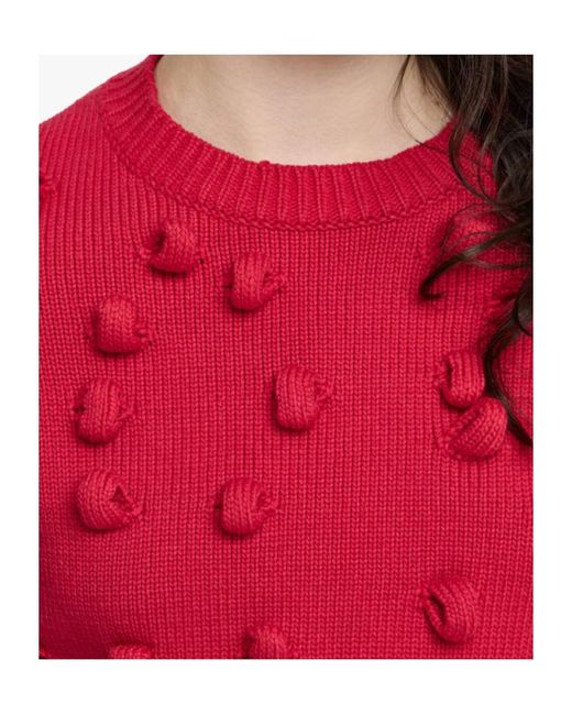 J.W. Anderson Red Jw Anderson Cropped Loop Jumper