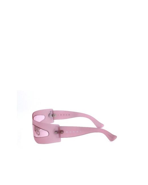 Marni Pink Full Frame Sunglasses for men