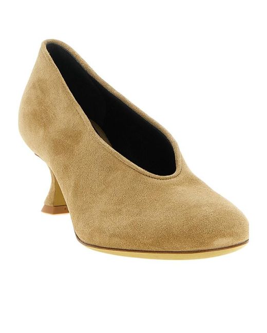 Moschino Natural Duck Pumps