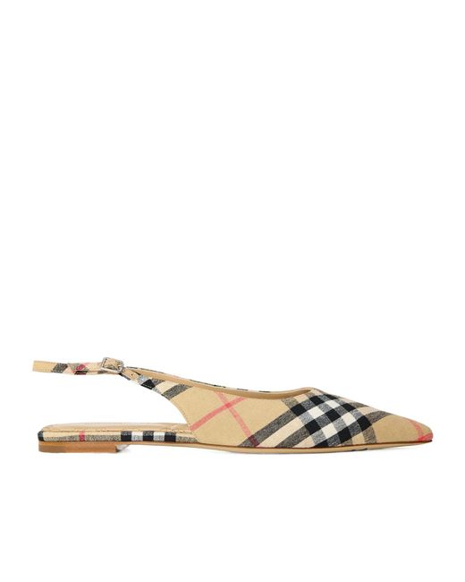 Burberry Metallic Minimalist High Heels