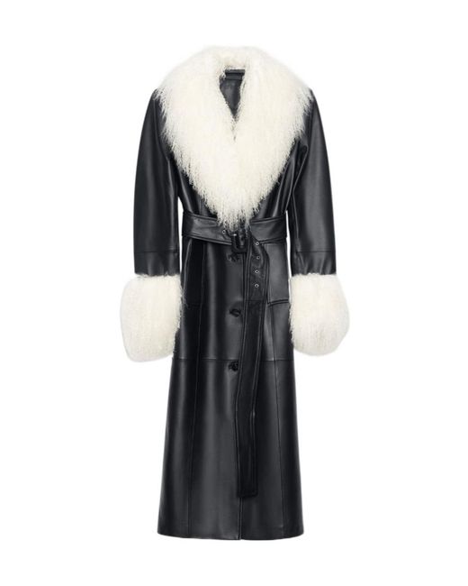 Stand Studio Black Monica Coat