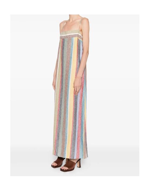 Staud White Sleeveless Dress