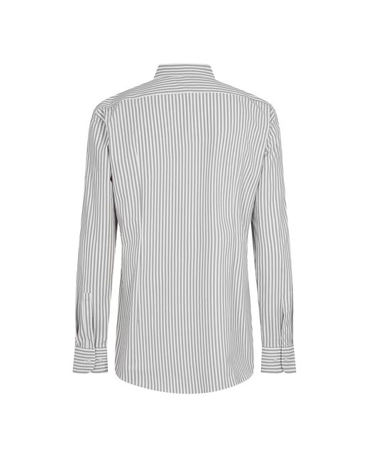 Boss Gray Oxford Shirt for men
