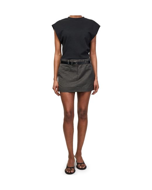 Acne Black Mini Dress