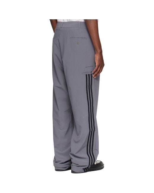 Adidas Gray Originals X Song For The Mute Straight-Leg Pants for men