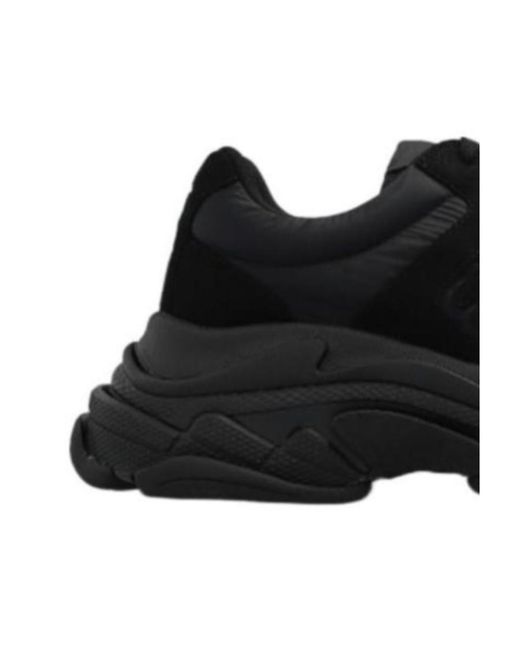 Balenciaga Black Triple S Sneakers for men