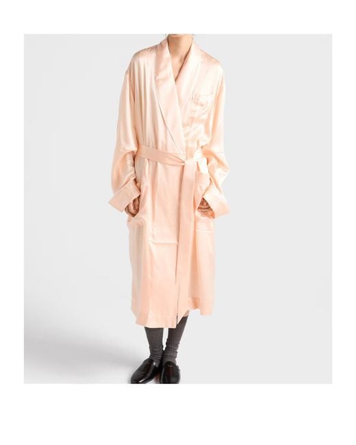 Prada Pink Silk Robe