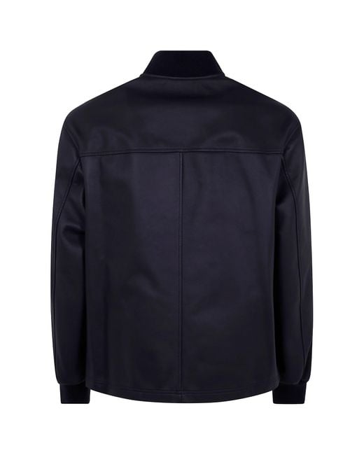 Desa Nineteenseventytwo Blue Pocket Pilot Jacket for men
