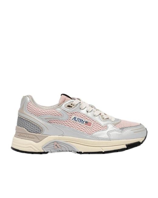 Autry White Hyperway Sneakers