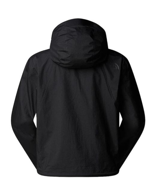 The North Face Black Drawstring Packable Rain Jacket