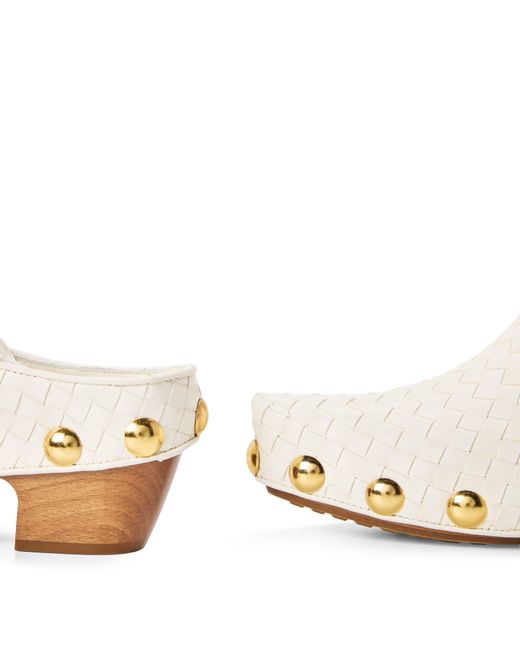Bottega Veneta Natural Minimalist Design Sandals
