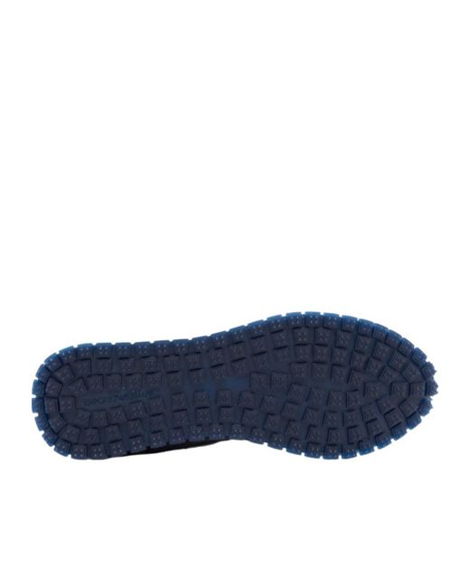 Emporio Armani Blue Sneakers for men