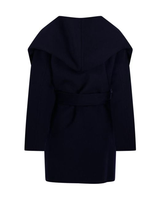 P.A.R.O.S.H. Blue P.A.R.O..H. Leak Belted Coat