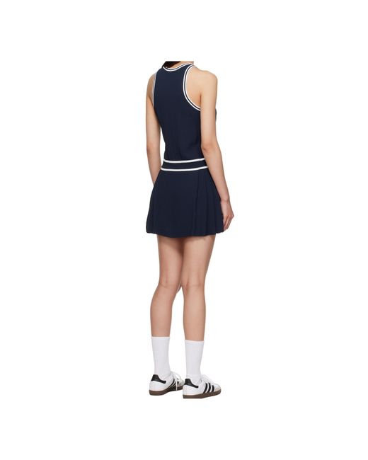 Sporty & Rich Blue Src Phoebe Dress