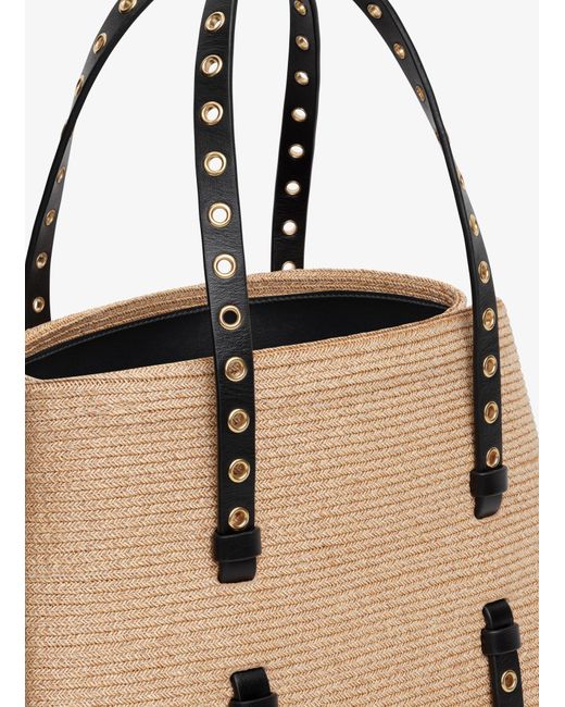 Alaïa Natural Alaïa Mina 25 Medium Tote Bag