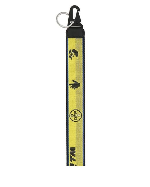 Off-White c/o Virgil Abloh White 2.0 Industrial Logo Keyring for men