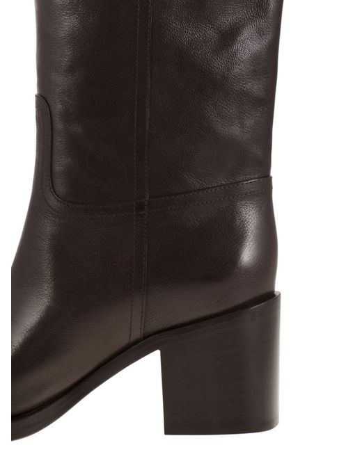 Brunello Cucinelli Brown Monili Detailed Classic Boots