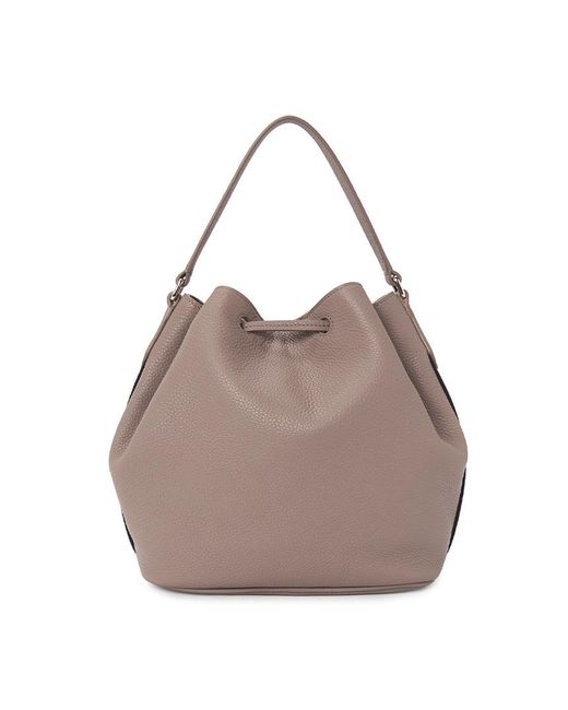 Bally Brown Bucket Bag