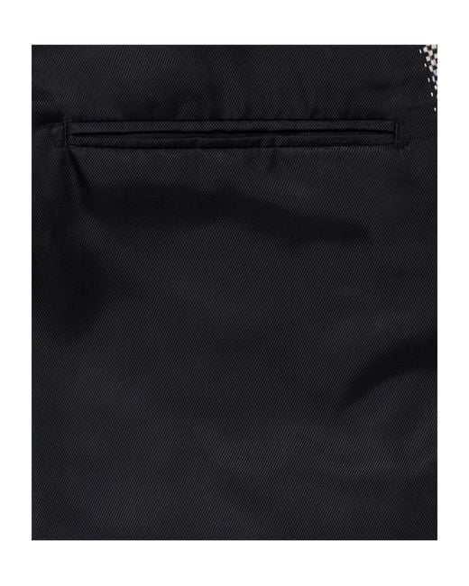 Dries Van Noten Gray Double-Breasted Blazer for men