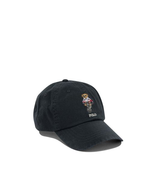 Polo Ralph Lauren Blue Polo Bear Baseball Cap for men