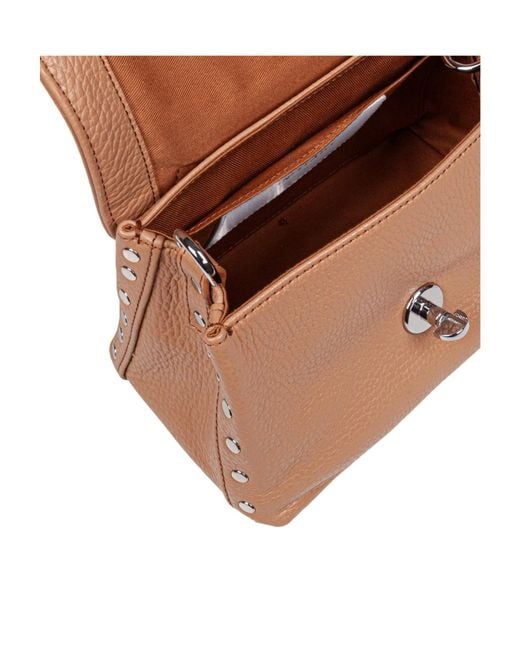Zanellato Natural Postina Twist Lock Small Tote Bag