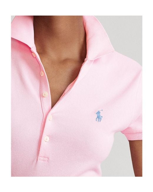 Polo Ralph Lauren Pink Slim Fit Polo T-Shirt