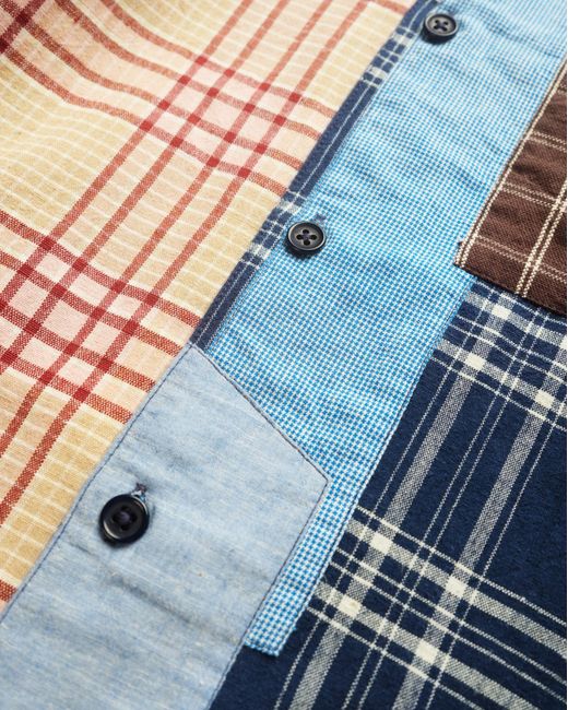 STORY mfg. Blue Greetings Shirt for men