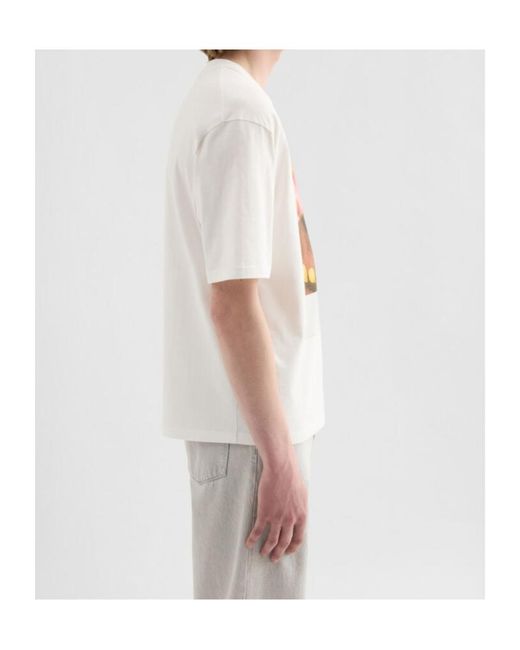Jil Sander White Cotton Crew-Neck T-Shirt for men