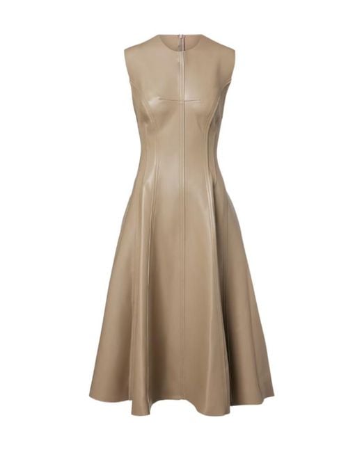 Norma Kamali Natural Grace Midi Dress