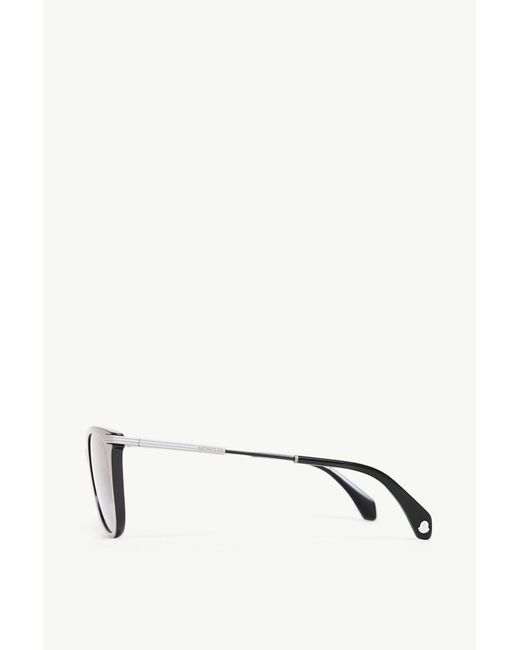 Moncler Metallic Korra Oval Sunglasses for men