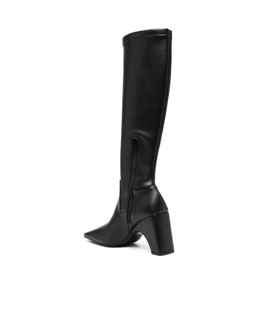 Coperni Black Square-Toed Boots
