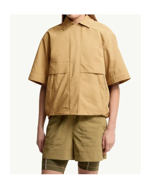 Moncler Natural Grenoble Aubenas 2-In-1 Shirt Jacket